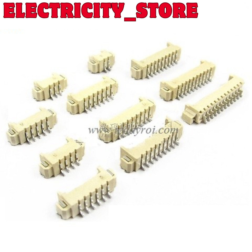 [20 ชิ้น]- ขั้วต่อ SMT 6P-1.25MM