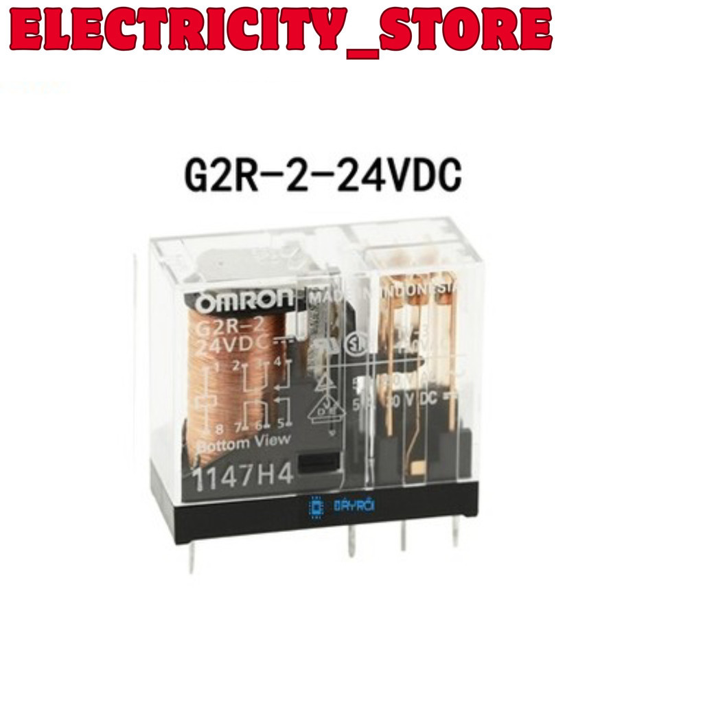 รีเลย์ OMRON G2R-2-24VDC