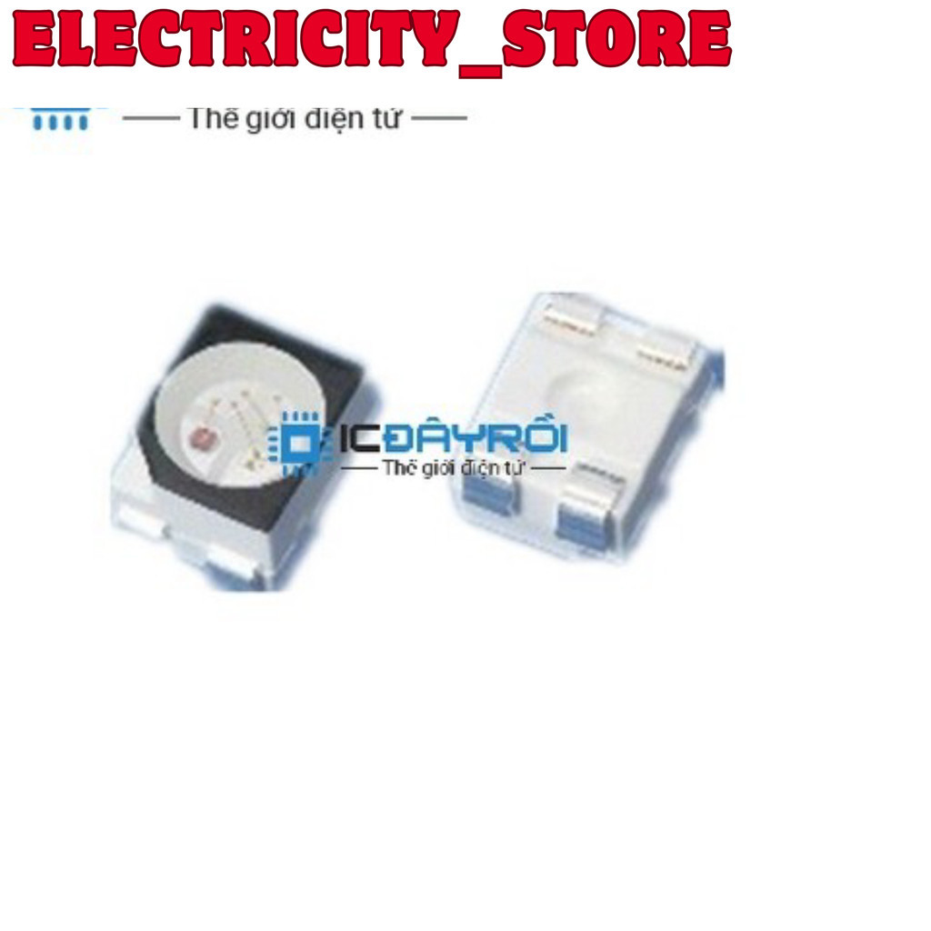 [100 ชิ้น]- Led 3528 สีเขียวสว่างเป็นพิเศษ