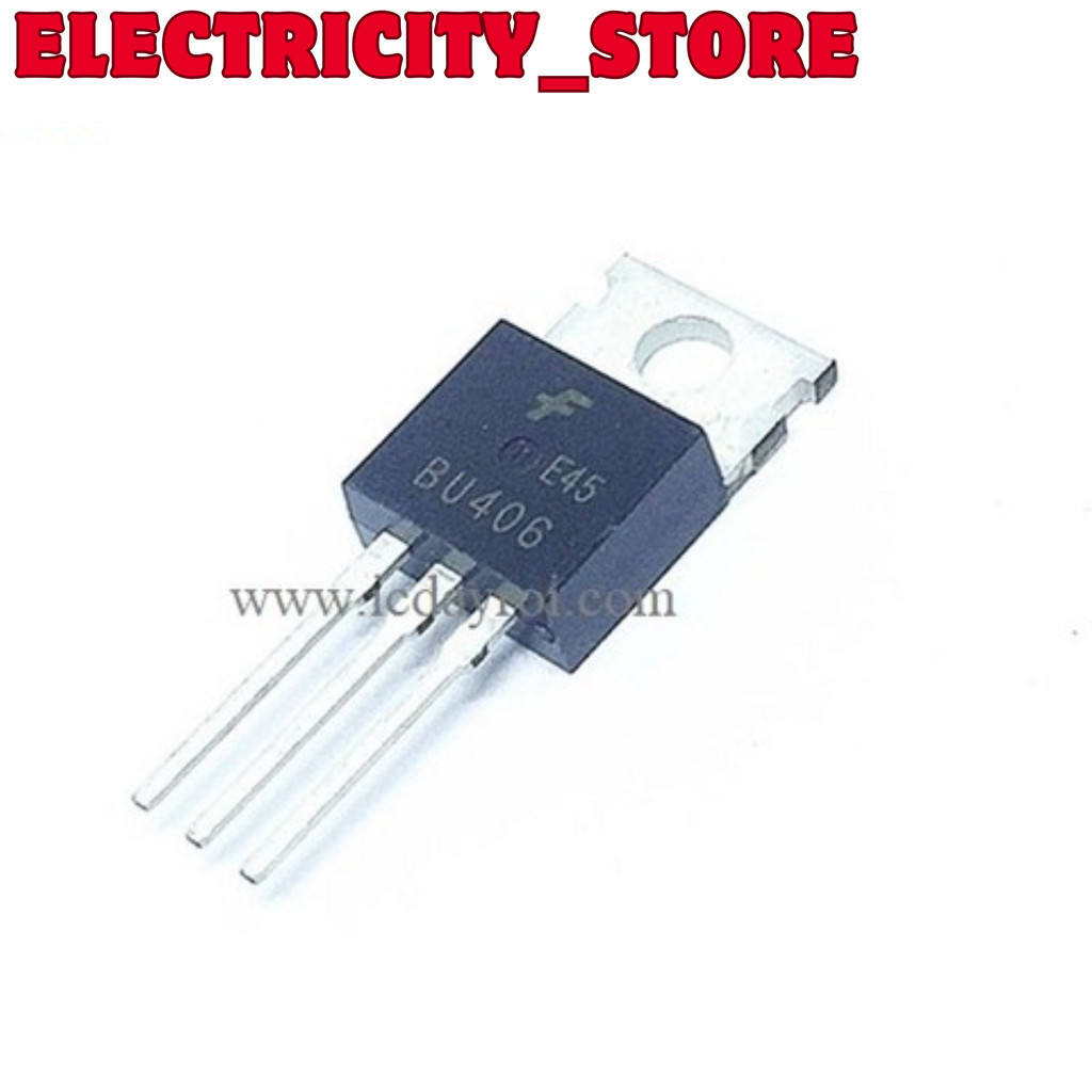 [5 ชิ้น]- BU406 TRANS NPN 7A 200V TO220