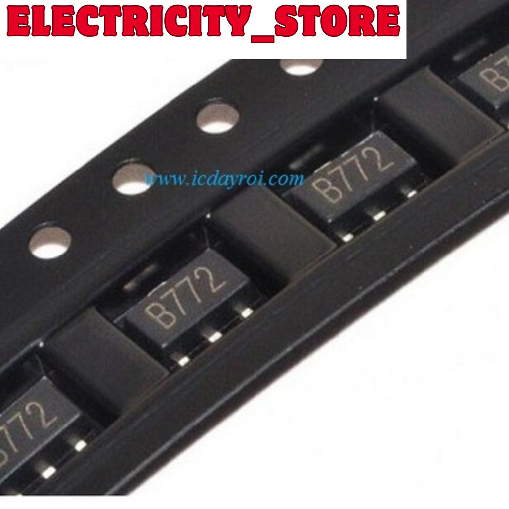 [30 ชิ้น]- B772 2SB772 30V 3A PNP SOT89