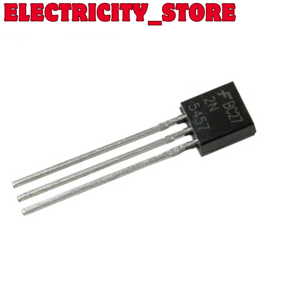 [2 ชิ้น]- 2N5457 MOSFET 2N5457 TO-92 10mA 25V 310mW JFET (Channel N)
