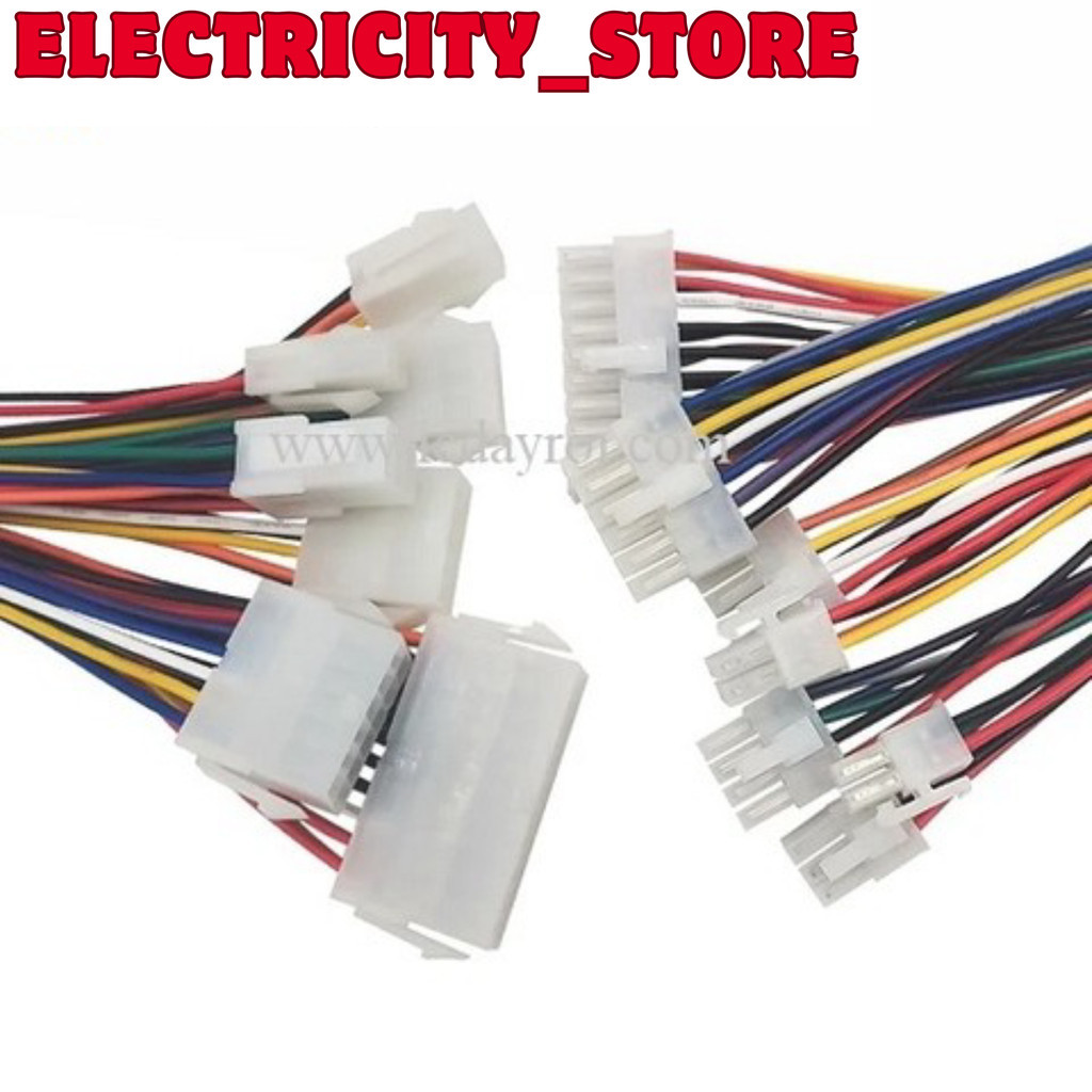 สายไฟแจ็คคอนเนคเตอร์ 5557 5559 2x7P 18AWG (1 คู่)