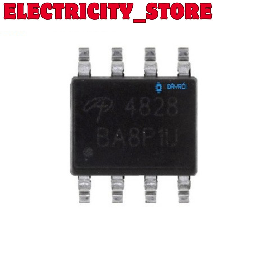 [5 ชิ้น]- AO4828 MOSFET N-2CH 60V 4.5A