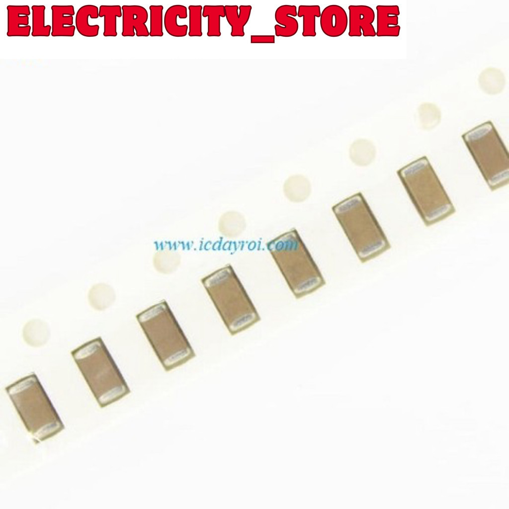 [5 ชิ้น]- คาปาซิเตอร์ 10UF 50โวลต์ 1206 (แพ็ค 10)