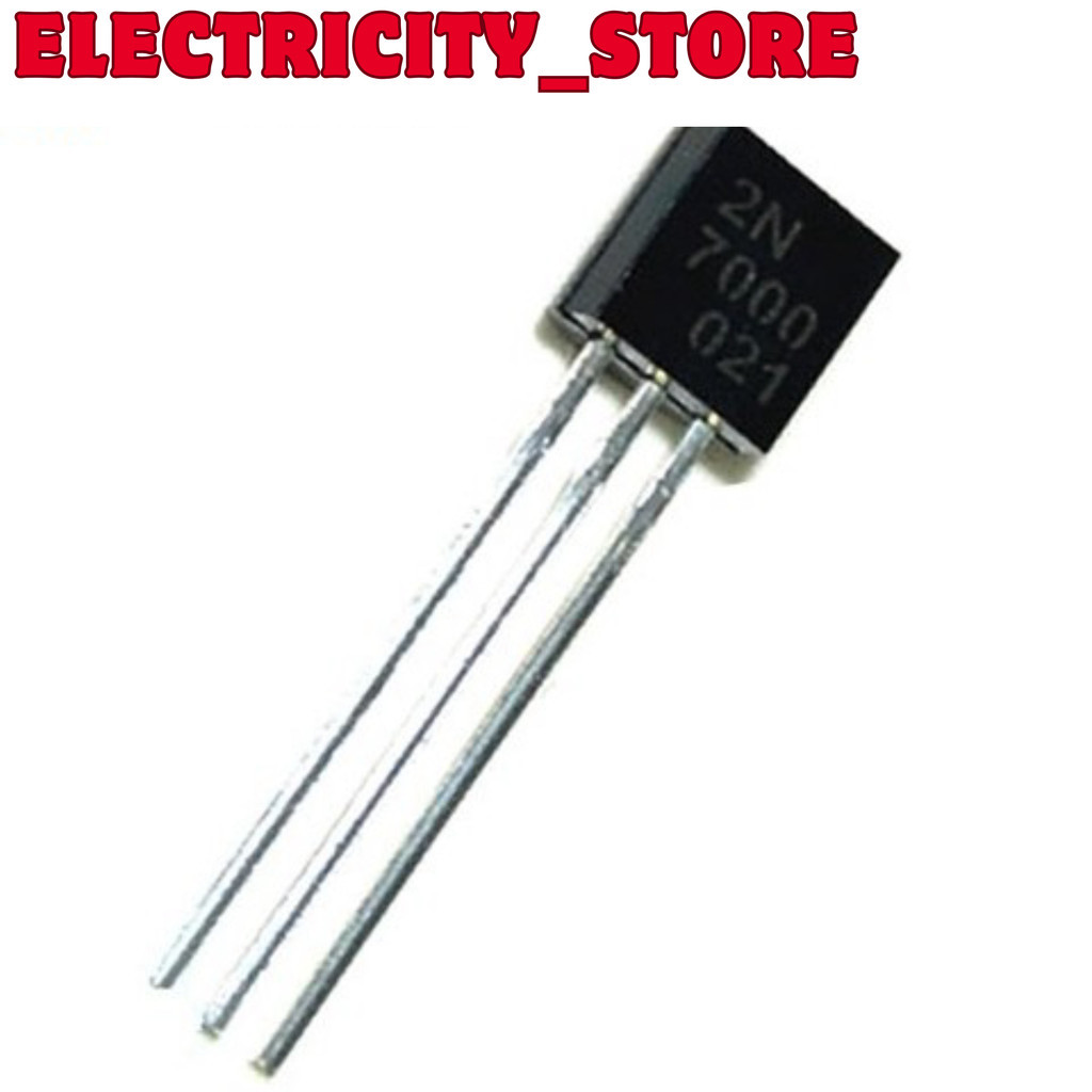 [10 ชิ้น]- 2N7000 MOSFET N-CH 60V 200MA TO-92