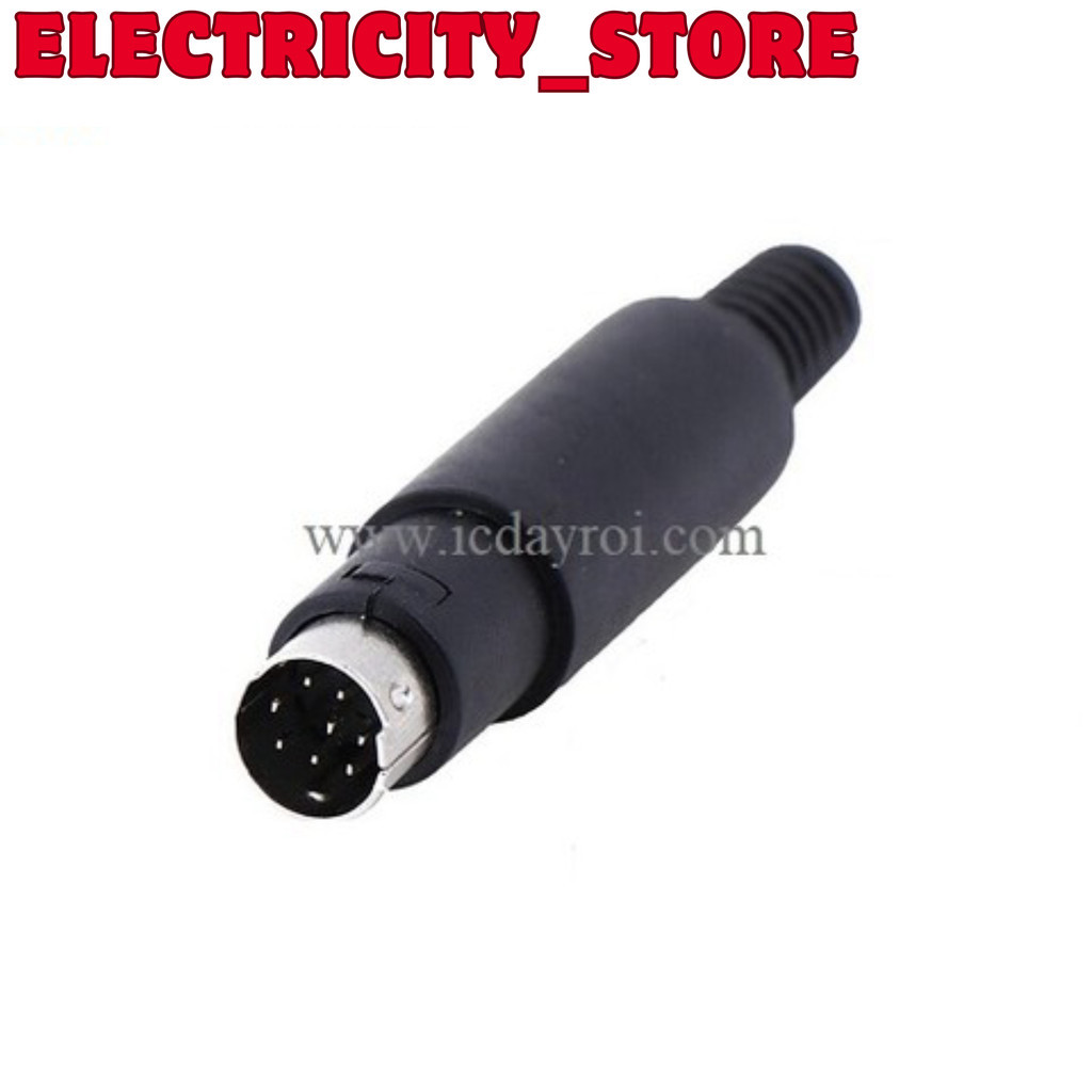 [2 ชิ้น]- หัวแจ็ค MD8 8P สําหรับพอร์ต RS422 PLC