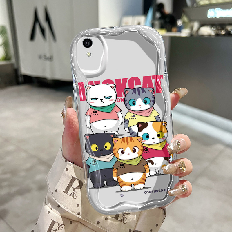 เคส VIVO Y91C Y90 Y1s เคสใส Little Cat สุดน่ารัก Z5053