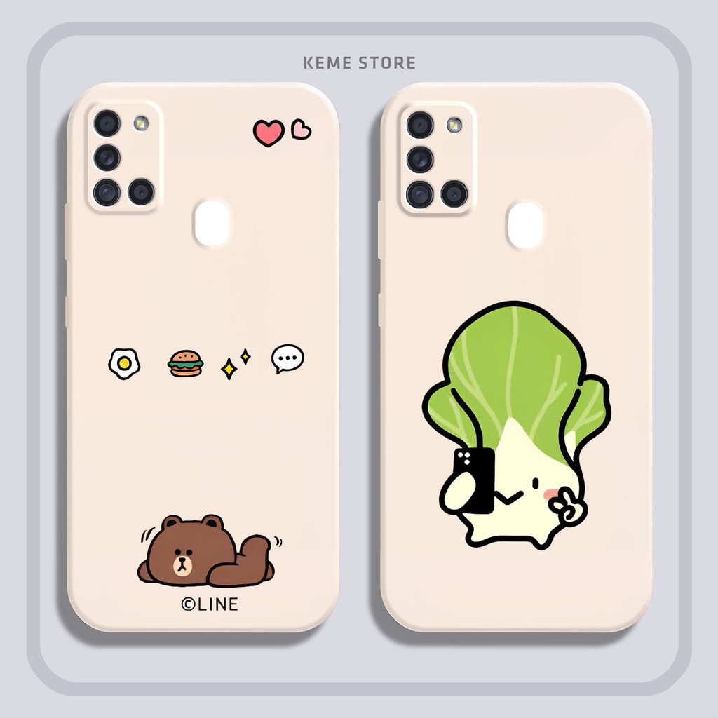เคส Samsung A21s รวมลายน่ารัก