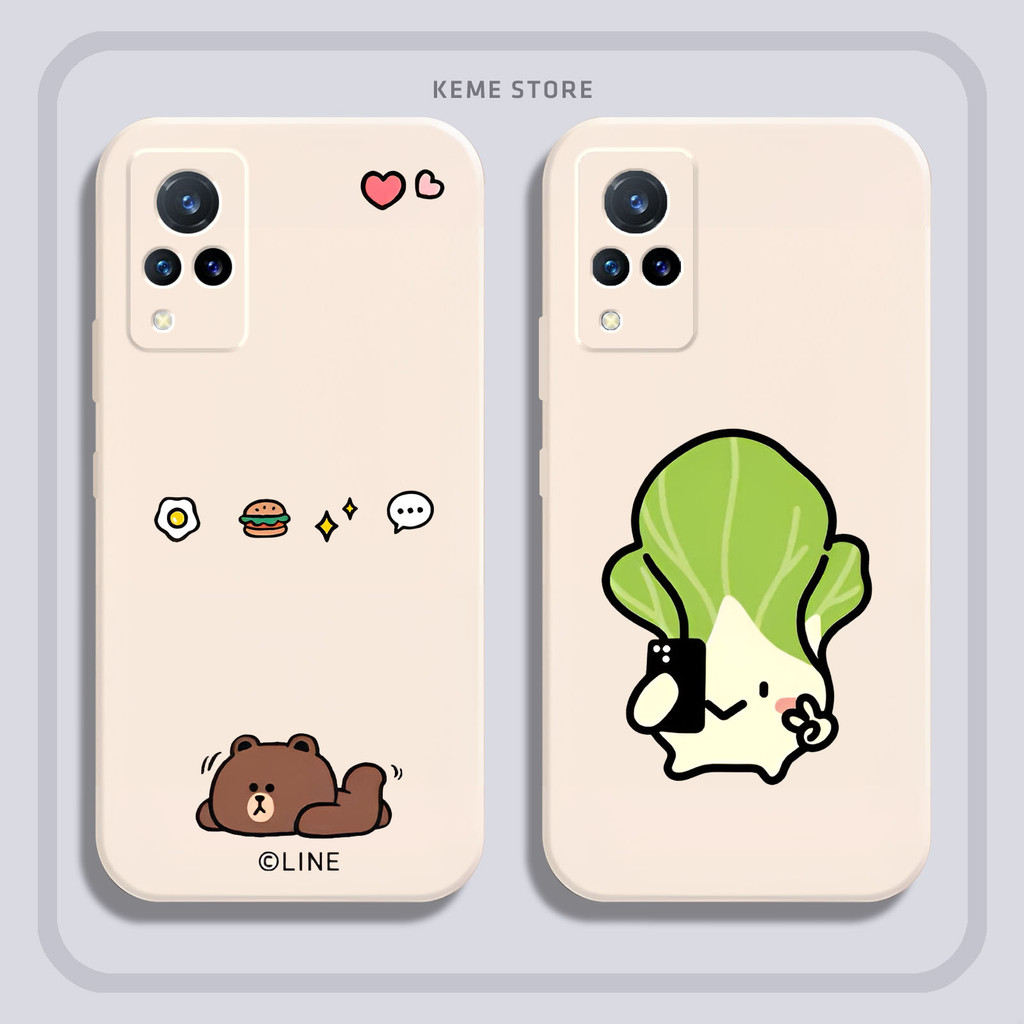 เคส Vivo V21 / V2050 รวมลายน่ารัก