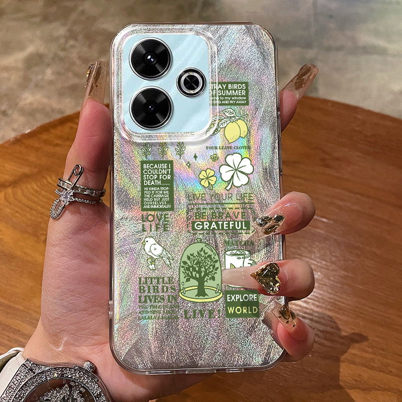 เคส Xiaomi Redmi 13 5G 13C POCO M6 POCO M6 Plus 5G POCO C65 ส่วนบุคคลการ์ตูนกรณี YS0033