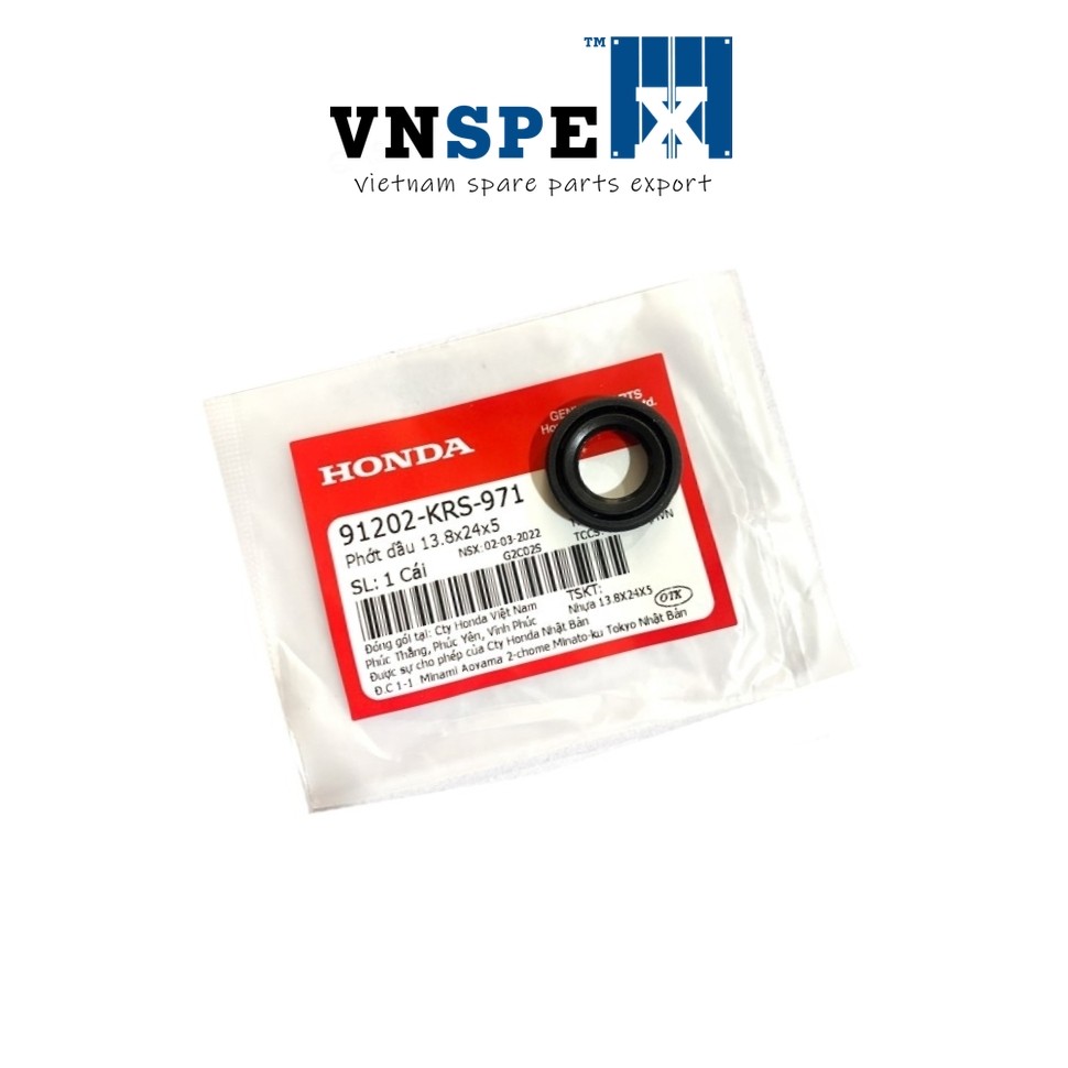 ซีลกันน้ํามัน 13.8x24x5 ดรีม110, เวฟ110 - 91202KRS971