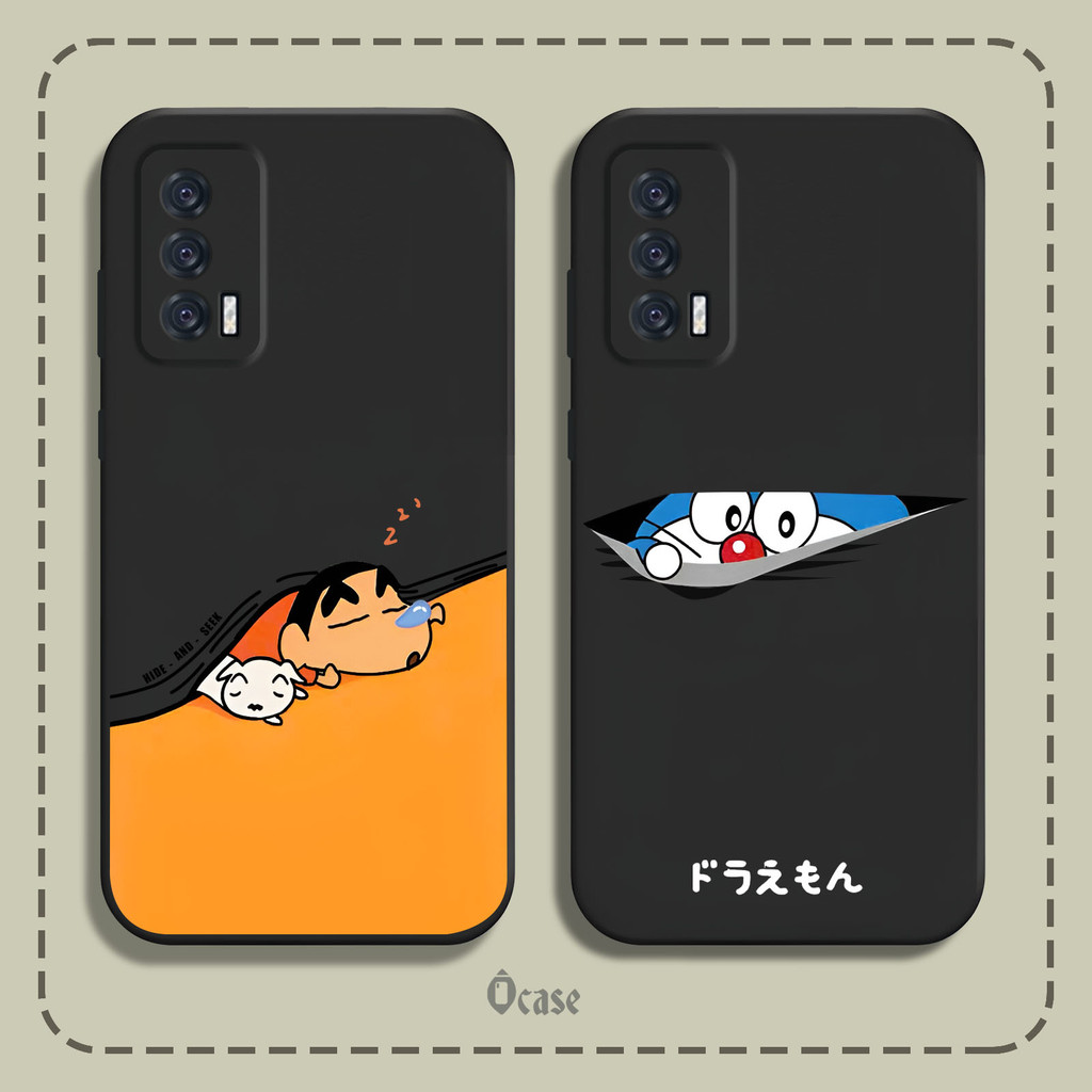 Vivo IQOO Neo 5 / IQOO 7 ชินสไปเดอร์แมนโดรามอนเคสฟองน้ําแมว