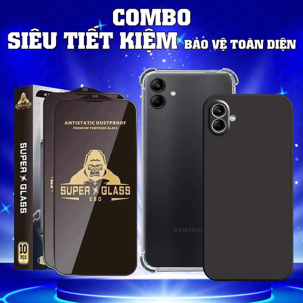 เคส Samsung A04 / A04E กันกระแทก โปร่งใส กันกล้อง