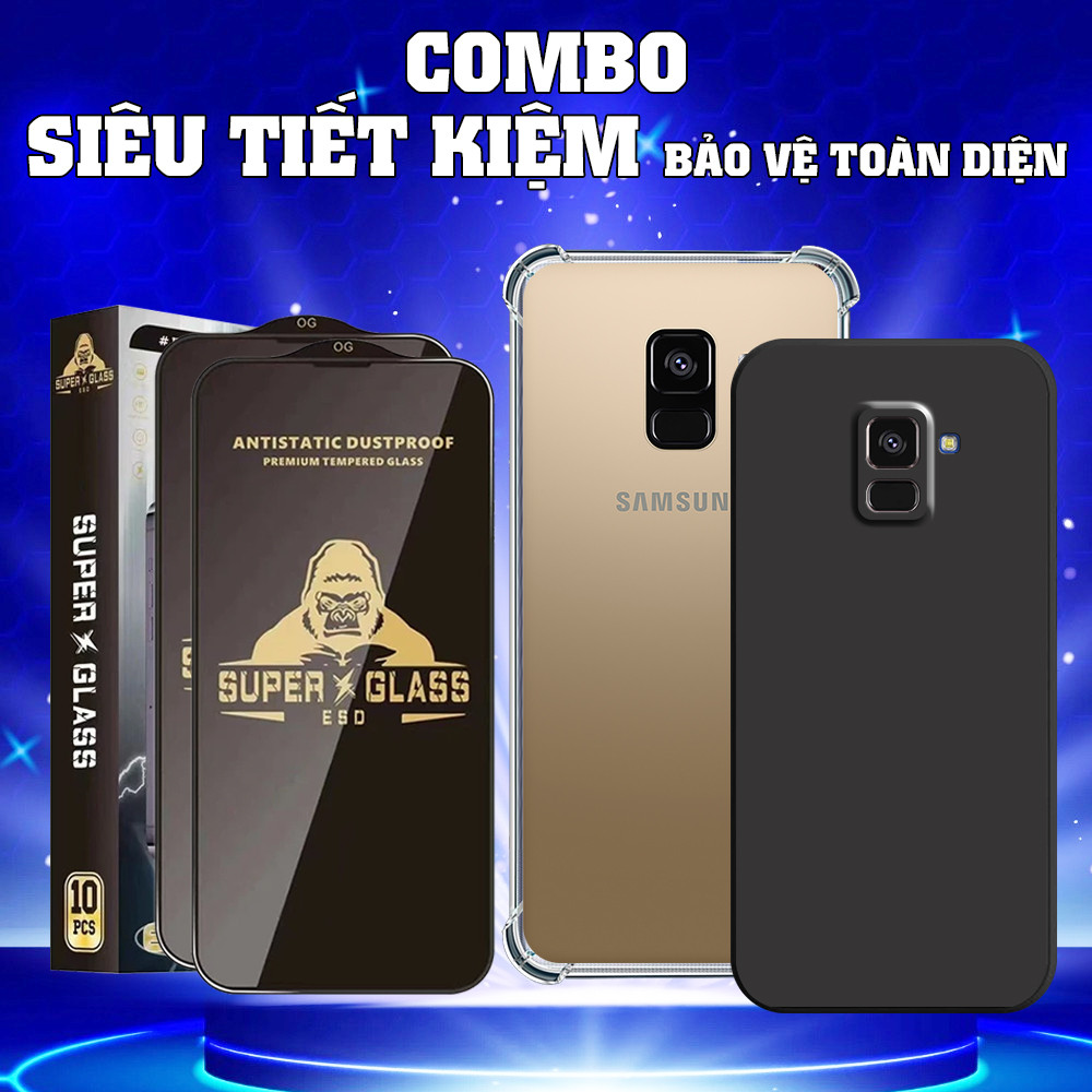 เคส Samsung A5 2018 / A8 2018 / A8 Plus / A8+ กันกระแทก โปร่งใส ป้องกันกล้อง