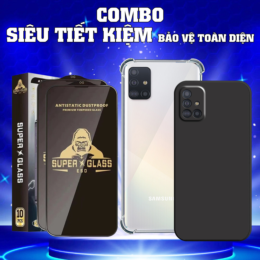 เคส Samsung A31 / A51 / A71 / M51 กันกระแทก โปร่งใส กันกล้อง