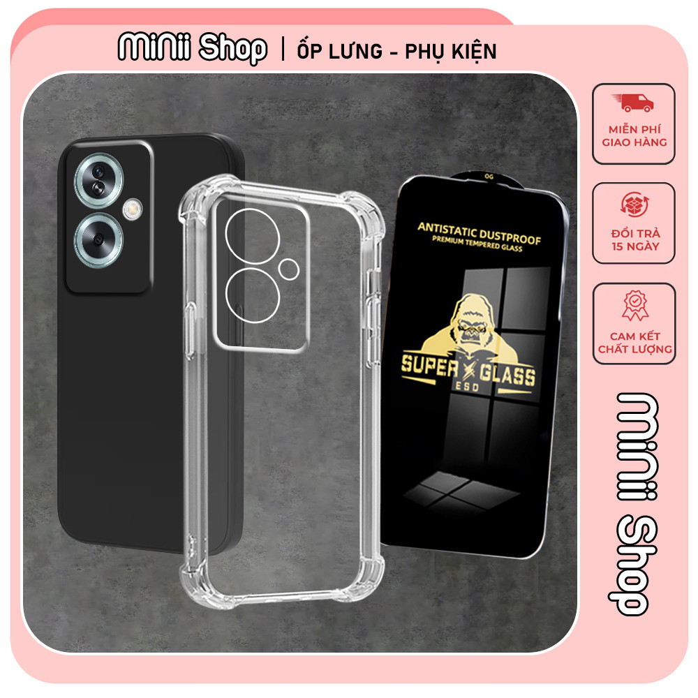 เคส Oppo A79 5G กันกระแทก โปร่งใส กันกล้อง