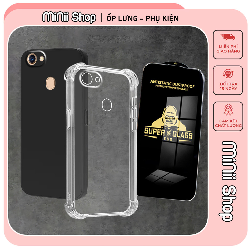 Oppo F5 / F5 Youth / F7 / F7 Youth กันกระแทก โปร่งใส เคสป้องกันกล้อง