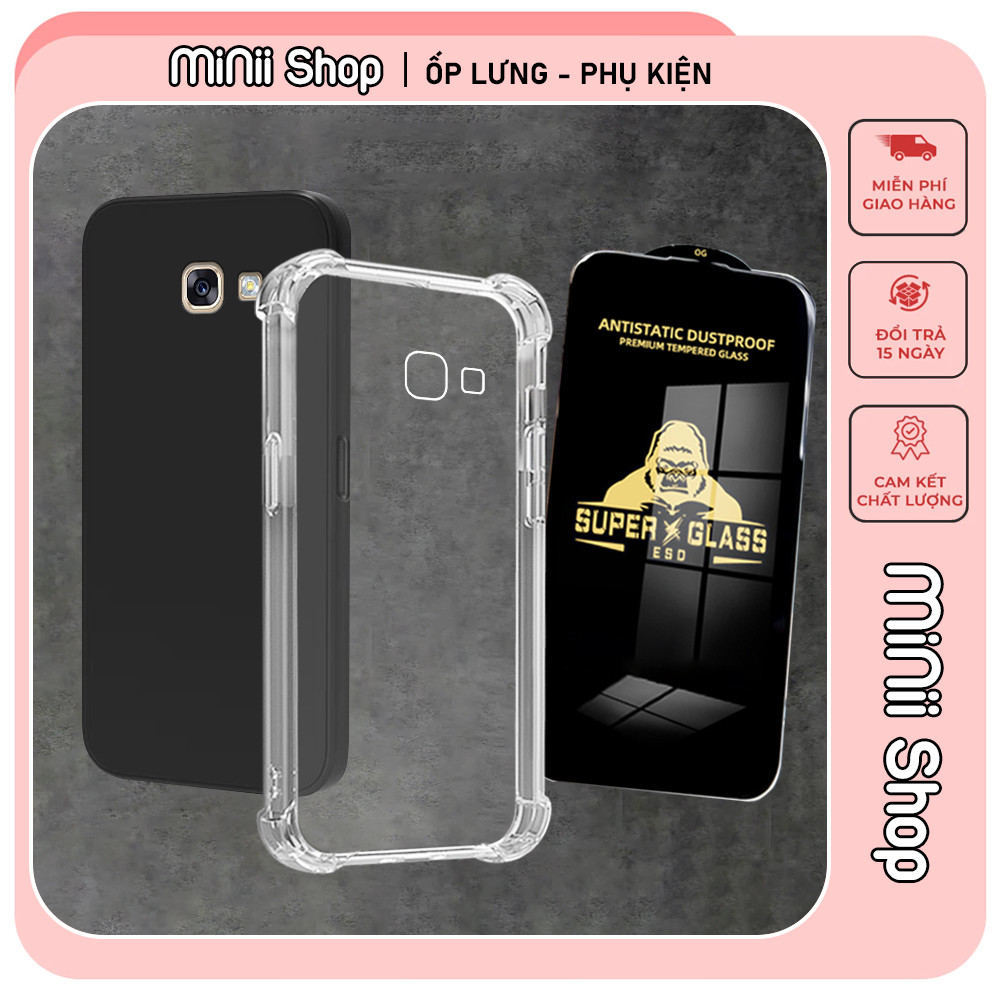 เคส Samsung A3 2017 / A5 2017 / A7 2017 กันกระแทก โปร่งใส กันกล้อง