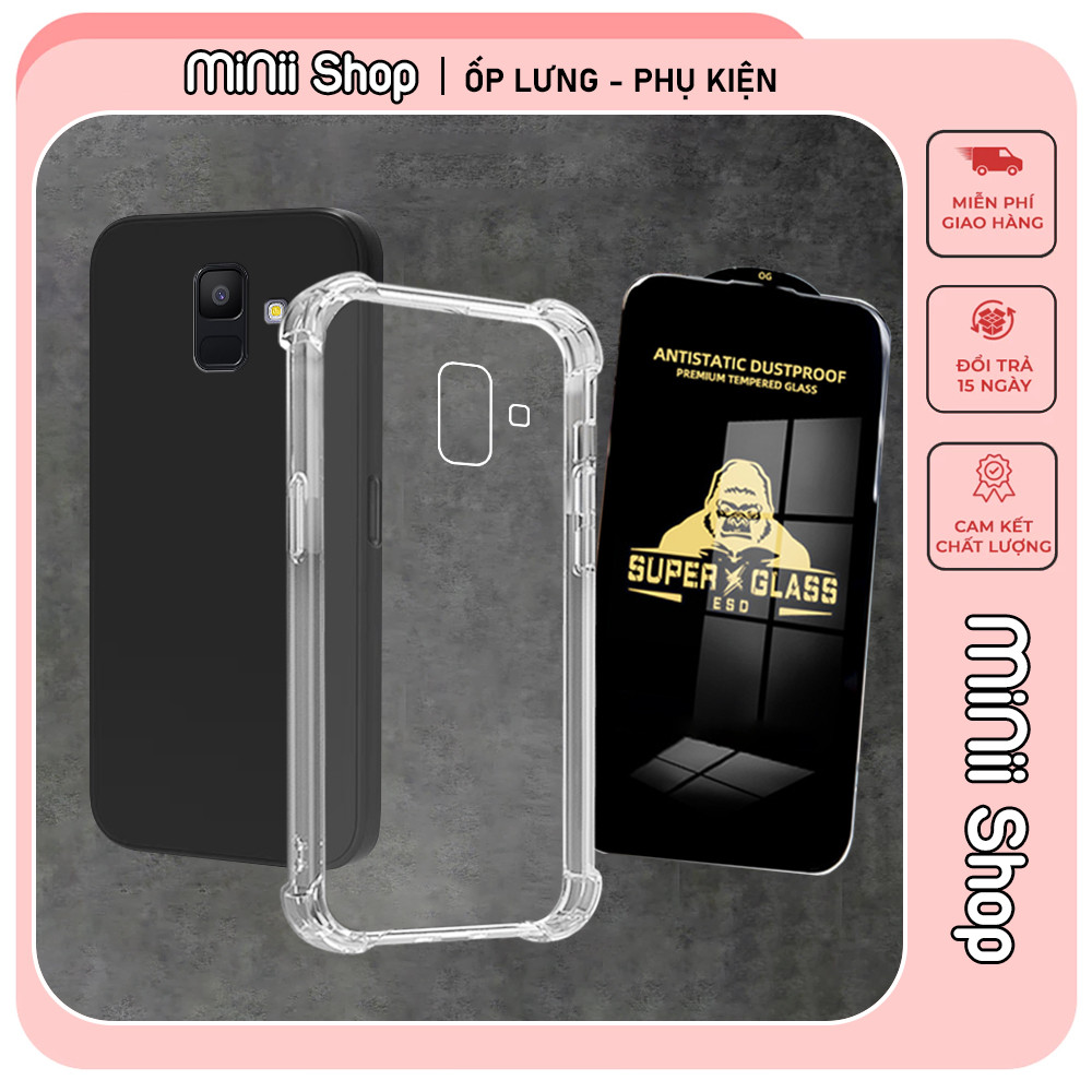 เคส Samsung A6 2018 / A6 Plus กันกระแทก โปร่งใส ป้องกันกล้อง