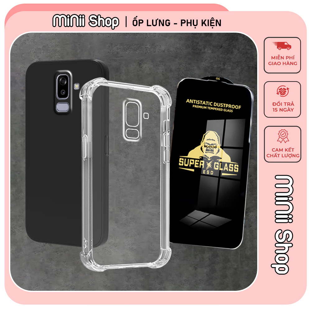 เคส Samsung J8 กันกระแทก โปร่งใส กันกล้อง