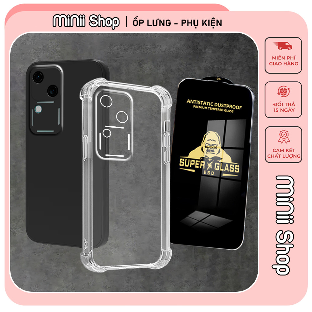 เคส Vivo V30 5G / V30e 5G กันกระแทก โปร่งใส ป้องกันกล้อง
