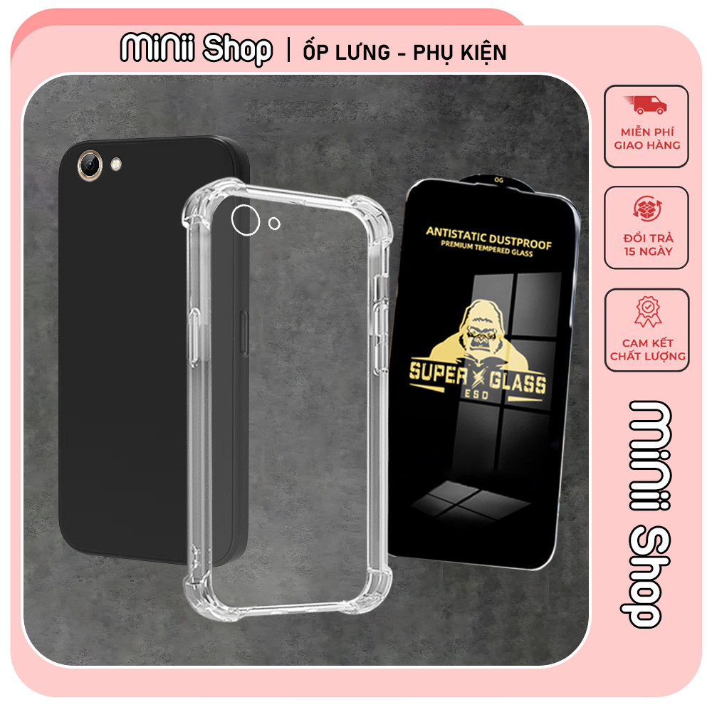 เคส Vivo Y53 / Y55 / Y71 กันกระแทก โปร่งใส กันกล้อง