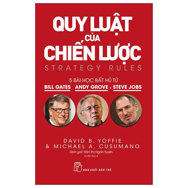 หนังสือ - The Law of Strategy Five Immortal Lessons จาก Bill Gates, Andy Grove และ Steve Jobs
