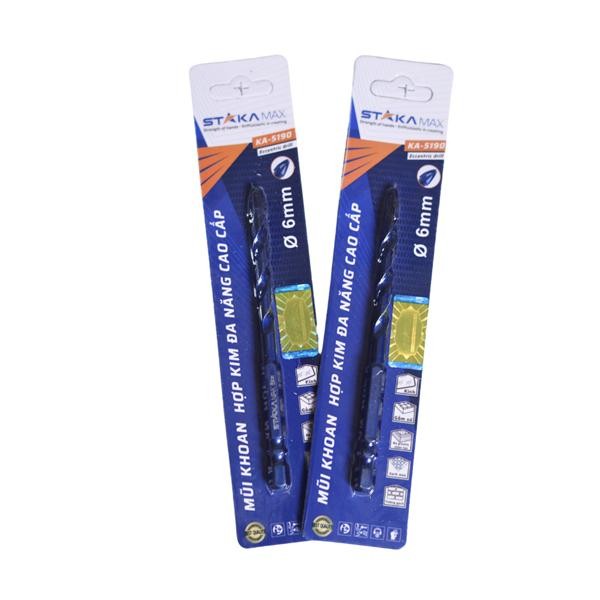 STAKA ดอกสว่านอเนกประสงค์สีเขียว 8 มม. (50C/H, 1000C/T) KA-5191