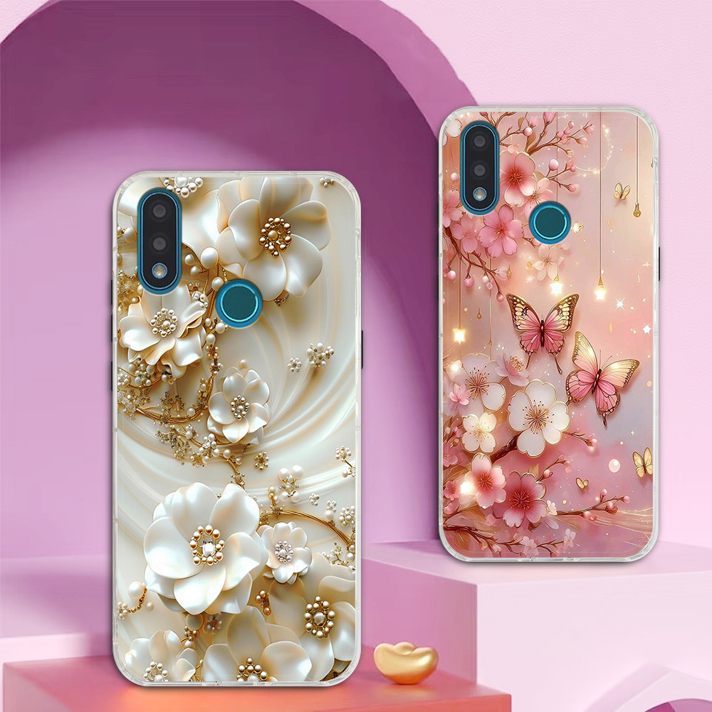 เคส Vsmart Joy 2 Plus / Joy2+ พิมพ์ลายดอกไม้สวยงาม