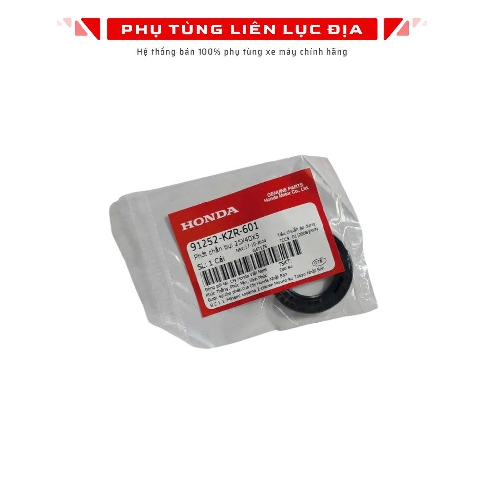 ซีลกันฝุ่น 25X40X5 AB, Air Blade, Pcx, Sh - 91252KZR601