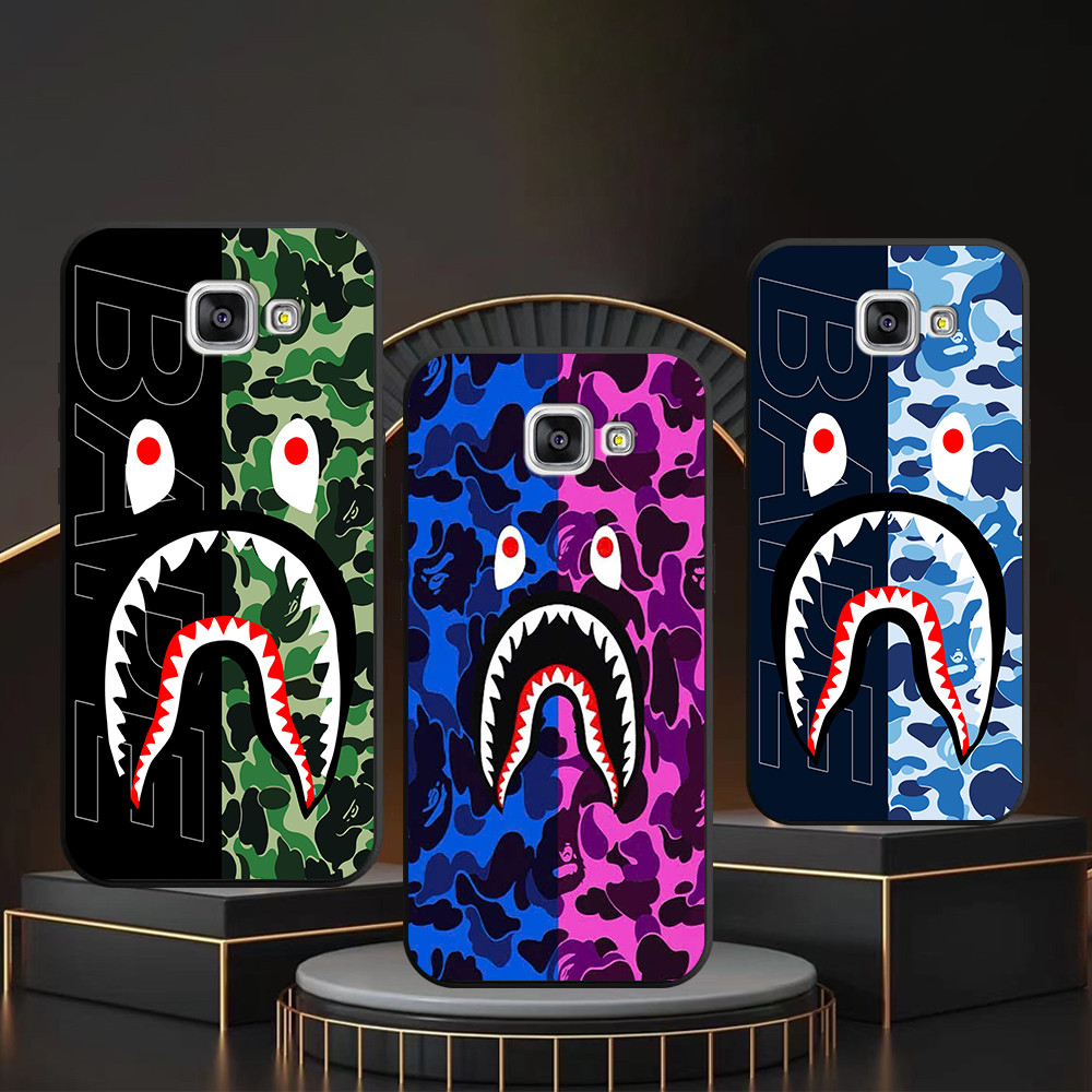 เคส Samsung A3 2016 / A5 2016 / A7 2016 พิมพ์ลายลายพราง bape shark