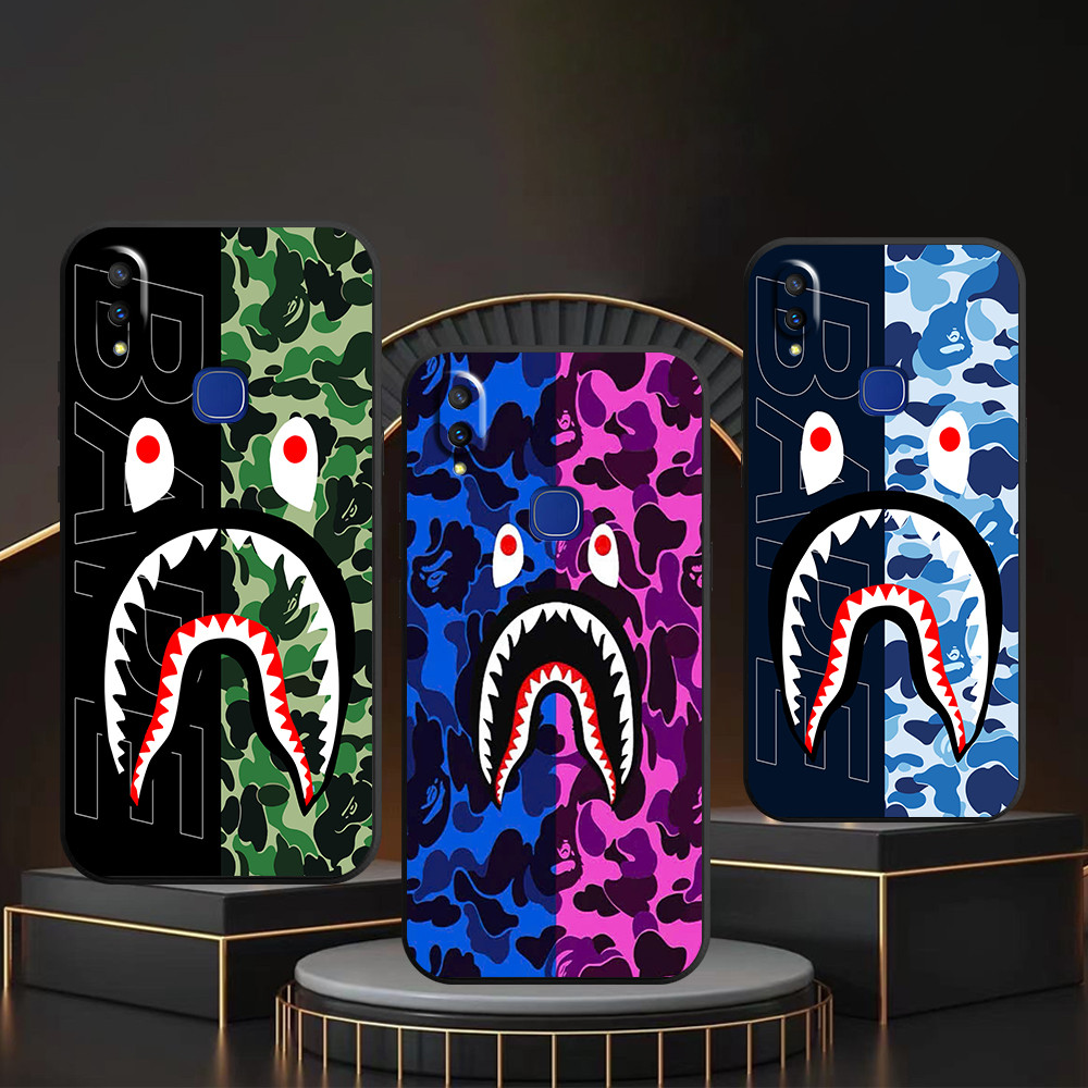 เคส Vivo V11 / V11i พิมพ์ลายลายพราง bape shark