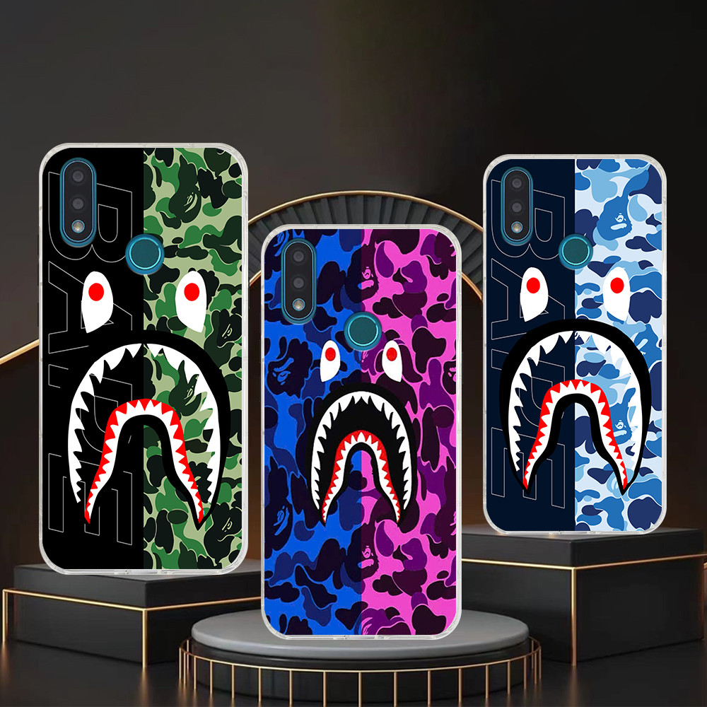 เคส Vsmart Joy 2 Plus / Joy2+ พิมพ์ลายลายพราง bape shark