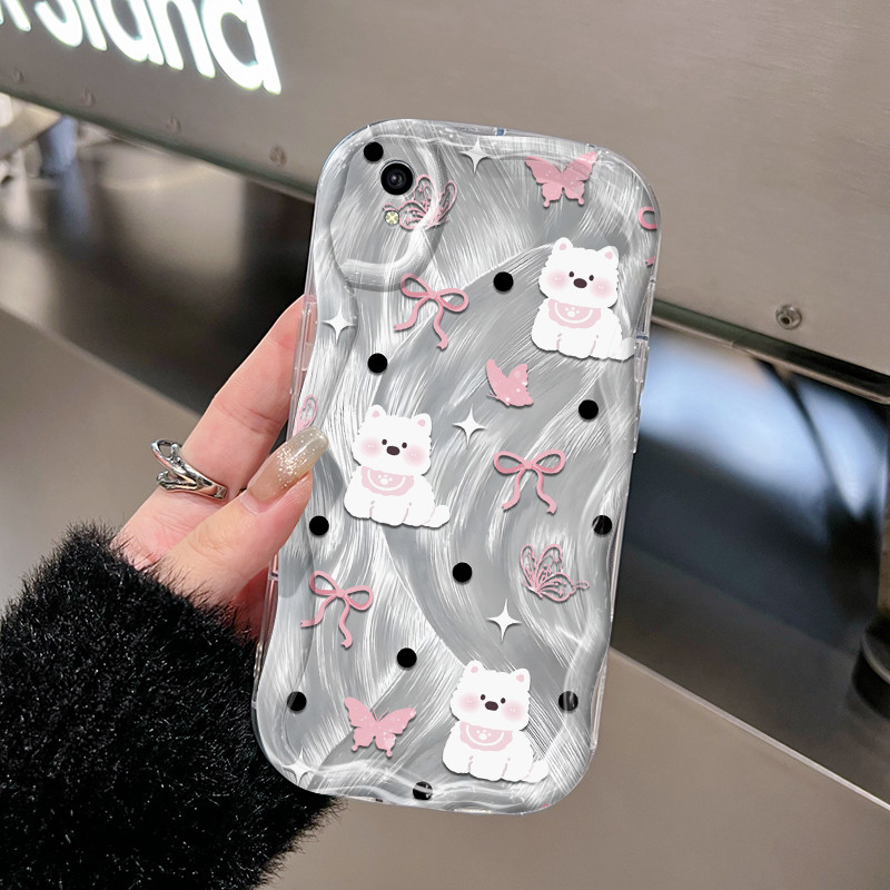เคส VIVO Y91C Y90 Y1s เคสใส สุนัขตัวเล็ก การ์ตูน Z4931