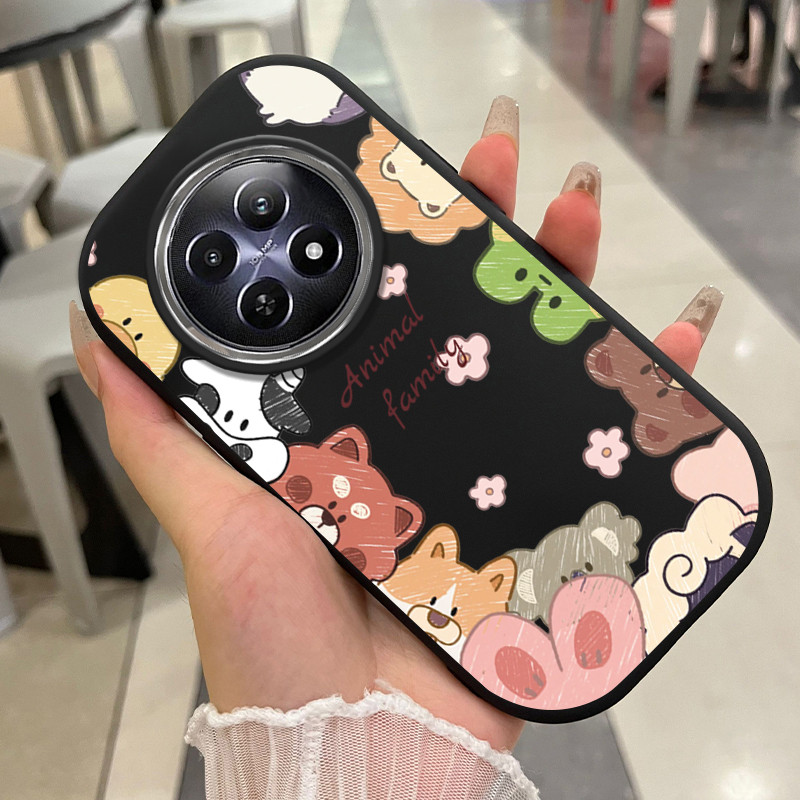 Realme 12 4G 12 5G 12 Plus 13 11 Pro 11X C67 P1 5G Narzo N65 70X 70 Pro 60X 5G กรณีน่ารัก UA0419