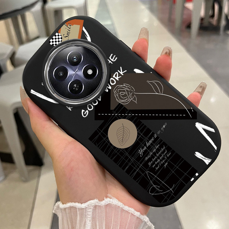Realme 12 4G 12 5G 12 Plus 13 11 Pro 11X C67 P1 5G Narzo N65 70X 70 Pro 60X 5G กรณีบุคลิกภาพ UA0424