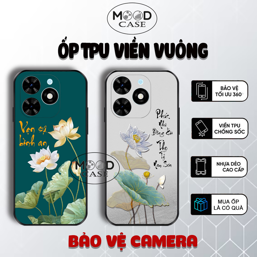 Tecno Spark Go, Tecno Spark 10, Spark 10 Pro, เคส Spark 20 พร้อมการประดิษฐ์ตัวอักษรเวียดนาม Tam An h