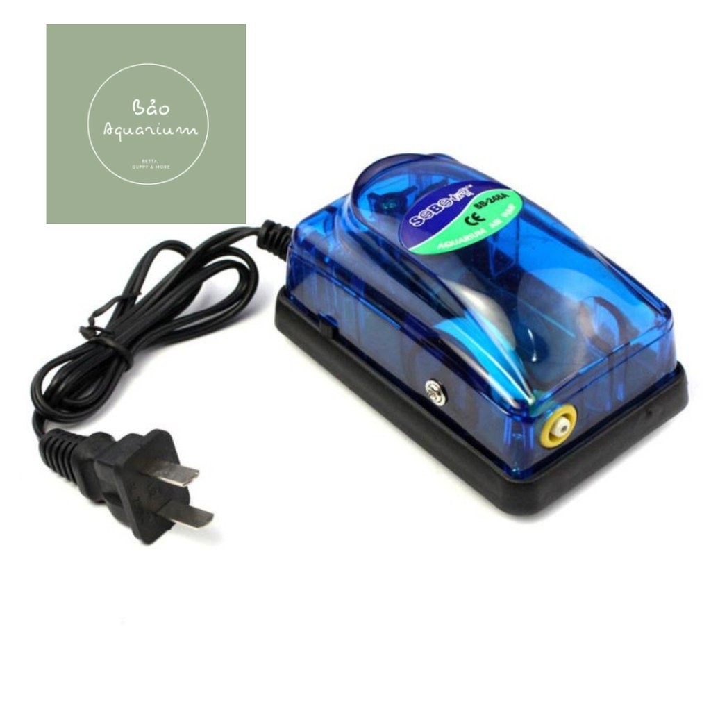 (K) SOBO SB-248A mini O XY เม็ดฟู่ 1 หัวฉีด (3W - 3.5L/MIN) คุณภาพดี เงียบสุดๆ