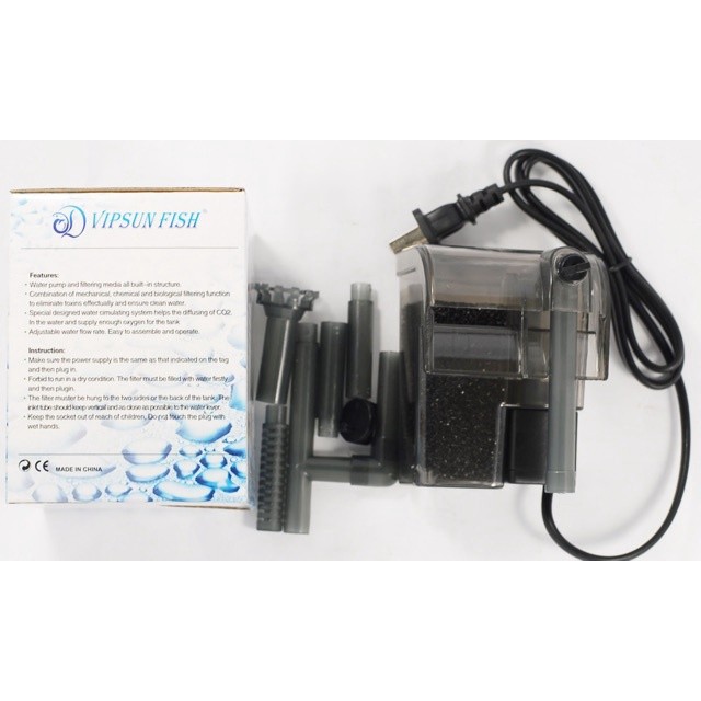 (K) กรองน้ําตกอย่างดี SOBO WP-303H & VIPSUN AP303H - ความจุ 5W