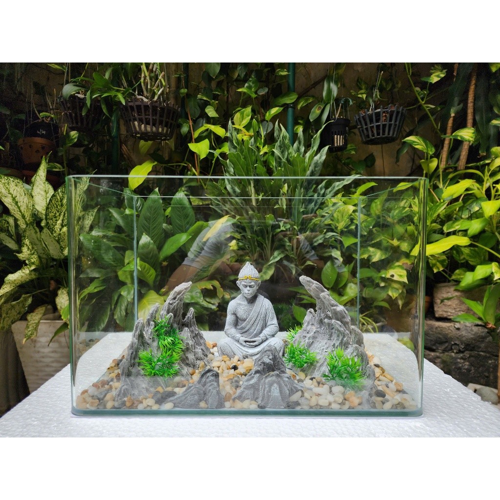 Domed Stone Mountain Alley Model พร้อมรูปปั้น wukong ขนาดใหญ่ (N)