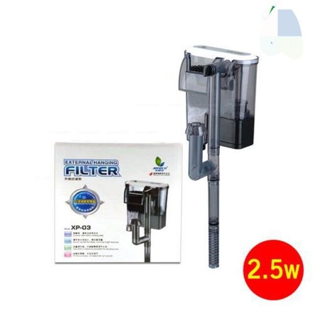 JENECA ตัวกรองน้ําตกแบบแขวนรวมกับพื้นผิวน้ําตู้ปลา Scum ดูด XP-03, XP-05, XP-06, XP-07, XP-08, XP-09