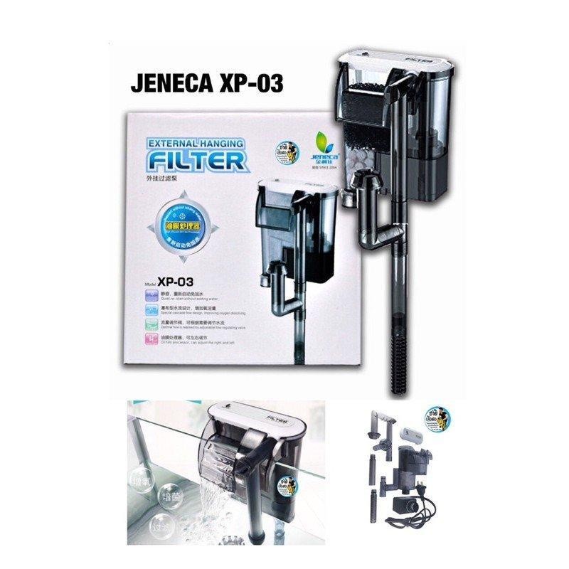 ตัวกรองน้ําตกสําหรับพิพิธภัณฑ์สัตว์น้ําและตู้ปลาขนาดเล็ก JENECA XP 03 - XP 06 (พร้อมกรอง Scum) (N)