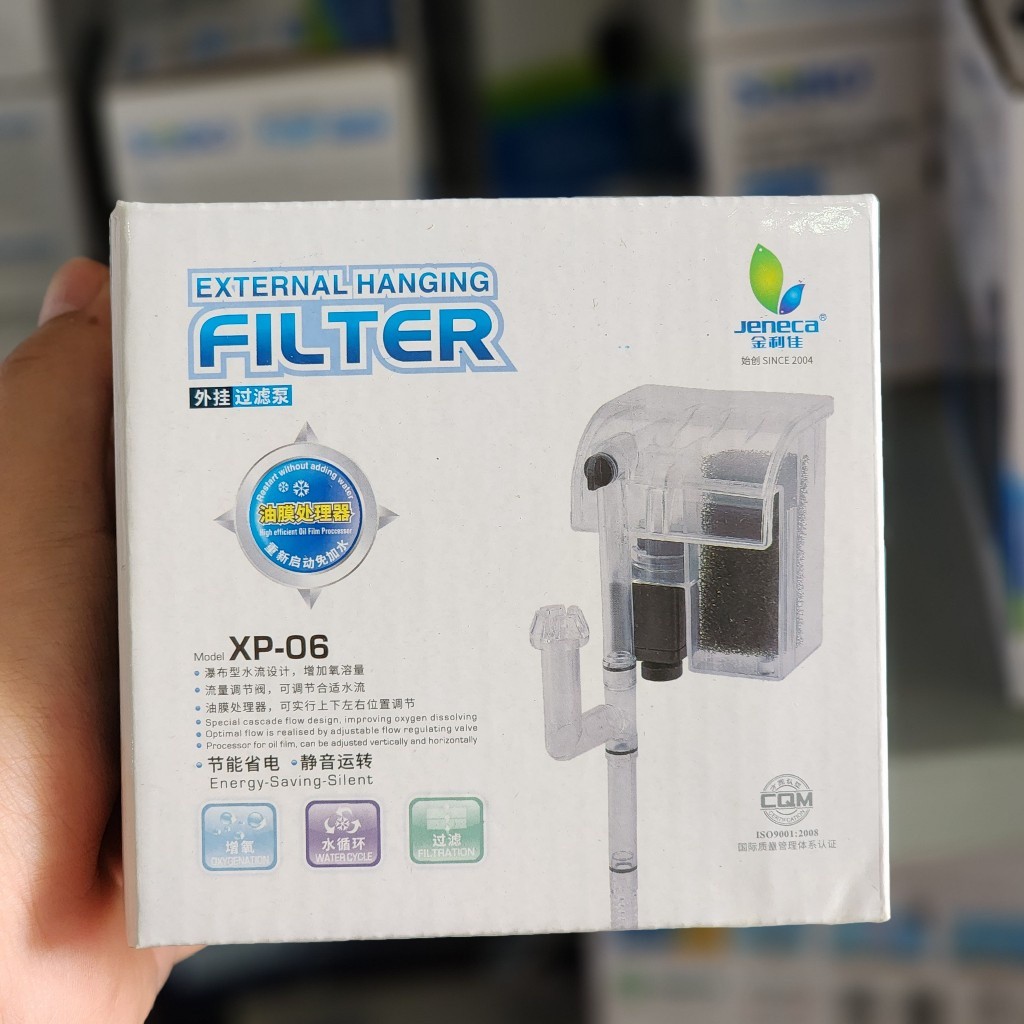 Jeneca ตัวกรองน้ําตก XP-03/ XP-06/ XP-09 สําหรับตู้ปลาและตู้ปลา (LA)