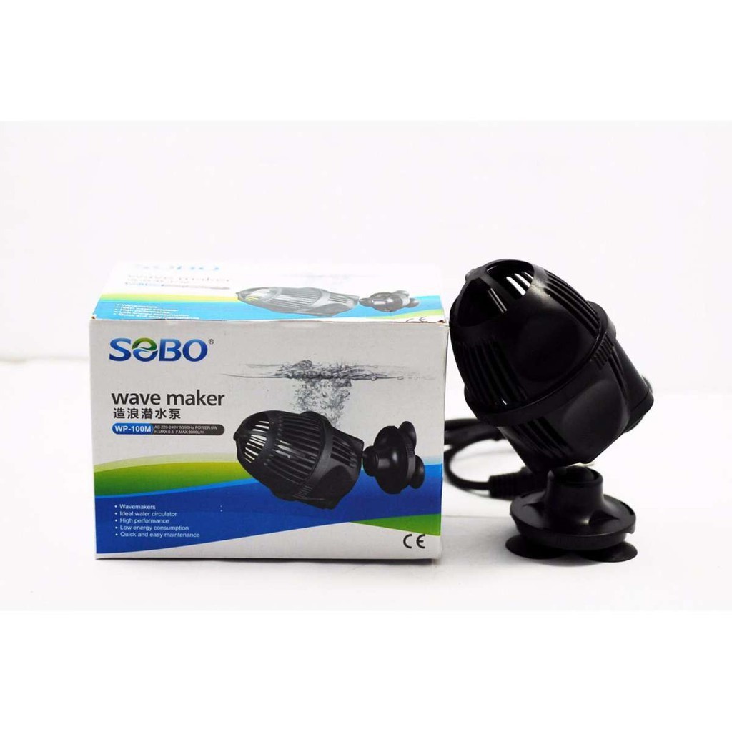 Sobo WP-100M โบลเวอร์พัดลม, เครื่องทําคลื่นใช้ 6W, 3000l/h (V)