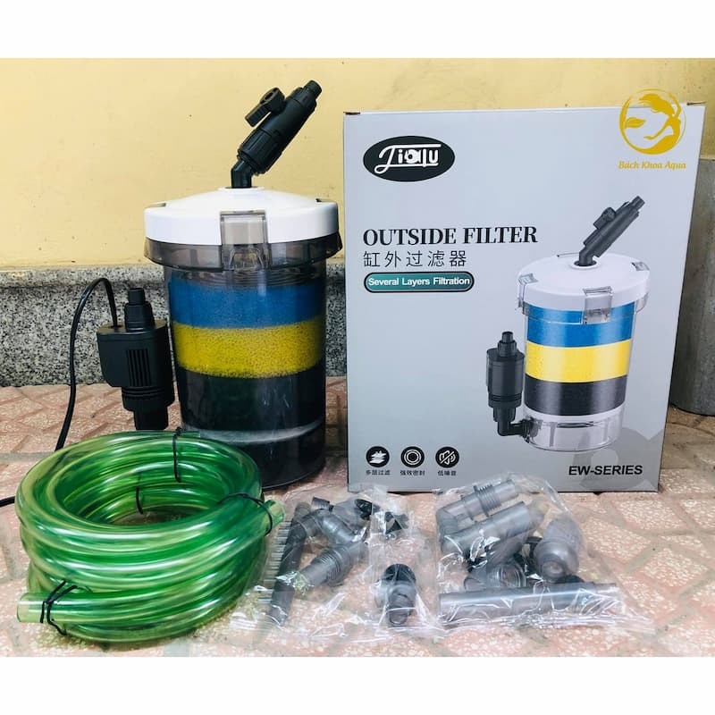 กรองภายนอก กรองเสริมสําหรับ Aquariums Sunsun EW603 EW603B(V)