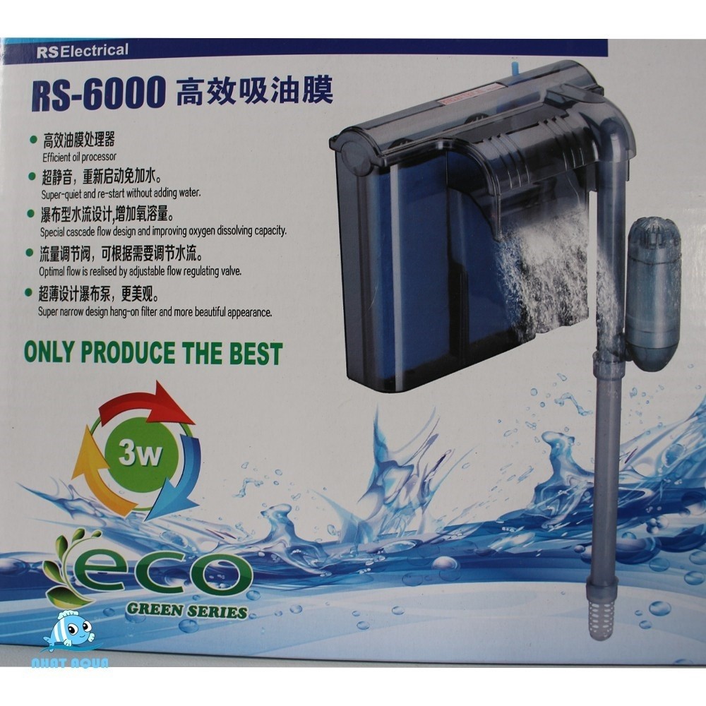 (CD ) ตัวกรองน้ําตก RS 5000 RS 6000 RS 7000 เครื่องกรองน้ําตู้ปลาและตู้ปลา