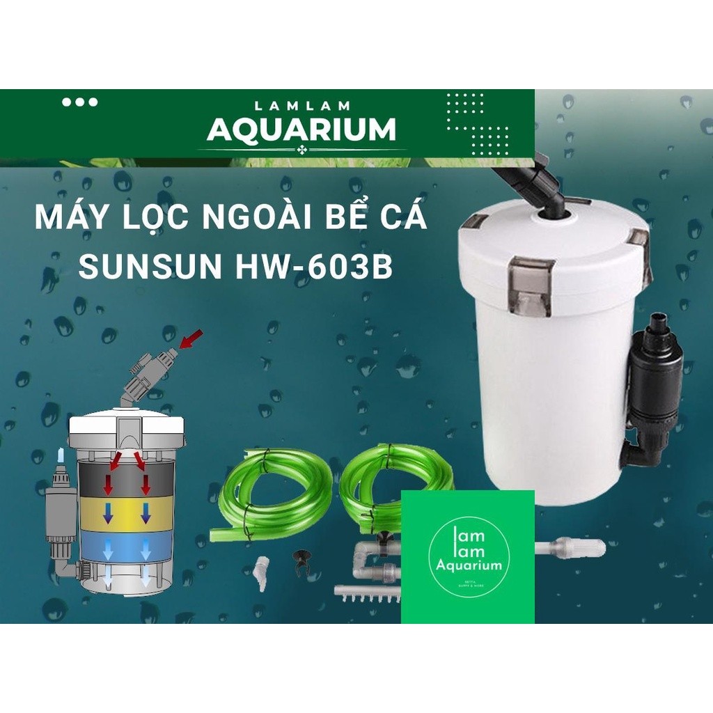 SunSun HW-603B(KH) ไส้กรองถัง