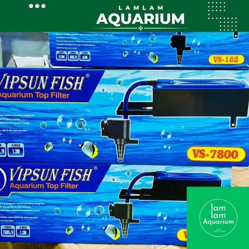 ไส้กรองน้ําล้นด้านบนสําหรับตู้ปลา VS188 VS288 VS388 VS203 VS680 VS7800 VS9800 VS10800(KH)