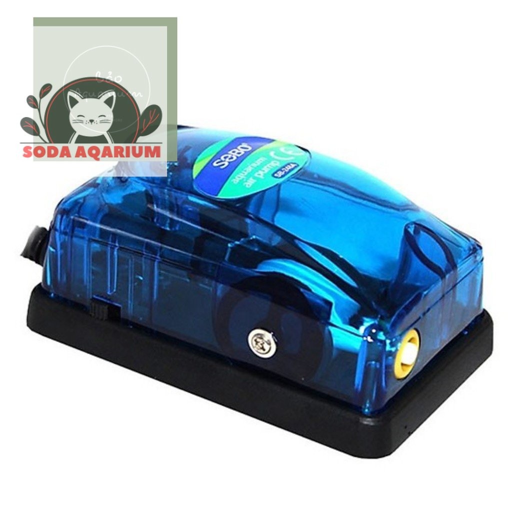 SOBO SB-248A mini O XY เม็ดฟู่ 1 หัวฉีด (3W 3.5L/MIN) คุณภาพดี เงียบสุดๆ (V)(KH)